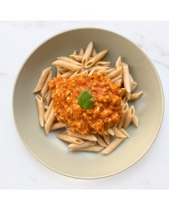 BOLOÑESA CON PASTA INTEGRAL