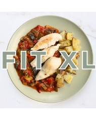 Fit XL - SOLOMILLO DE POLLO CON PISTO Y PATATA ASADA