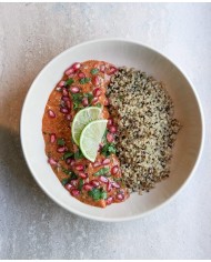 by Emily Costa SALMÓN AL CURRY CON QUINOA