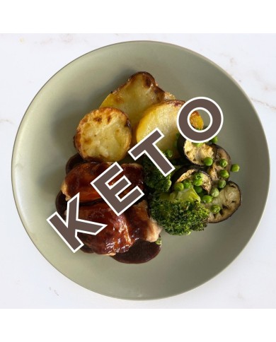 keto CONTRAMUSLO EN SALSA TERIYAKI