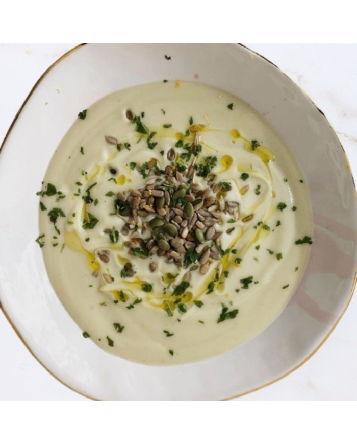 Crema de coliflor y puerro (350 g)