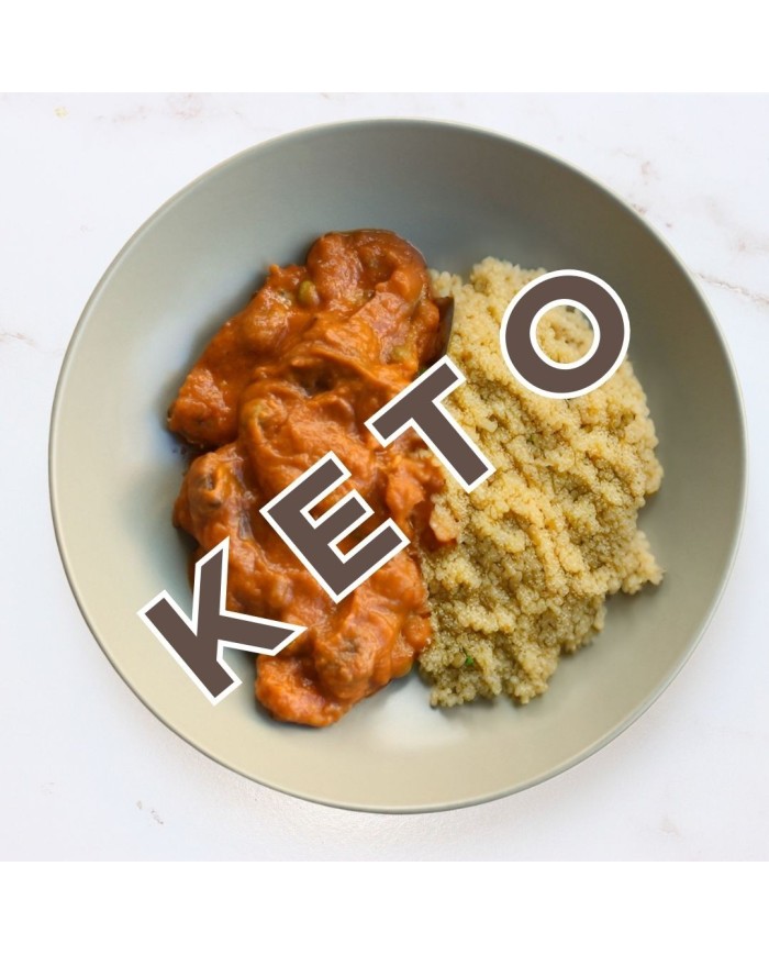 keto PECHUGAS EN SALSA CON COLIARROZ