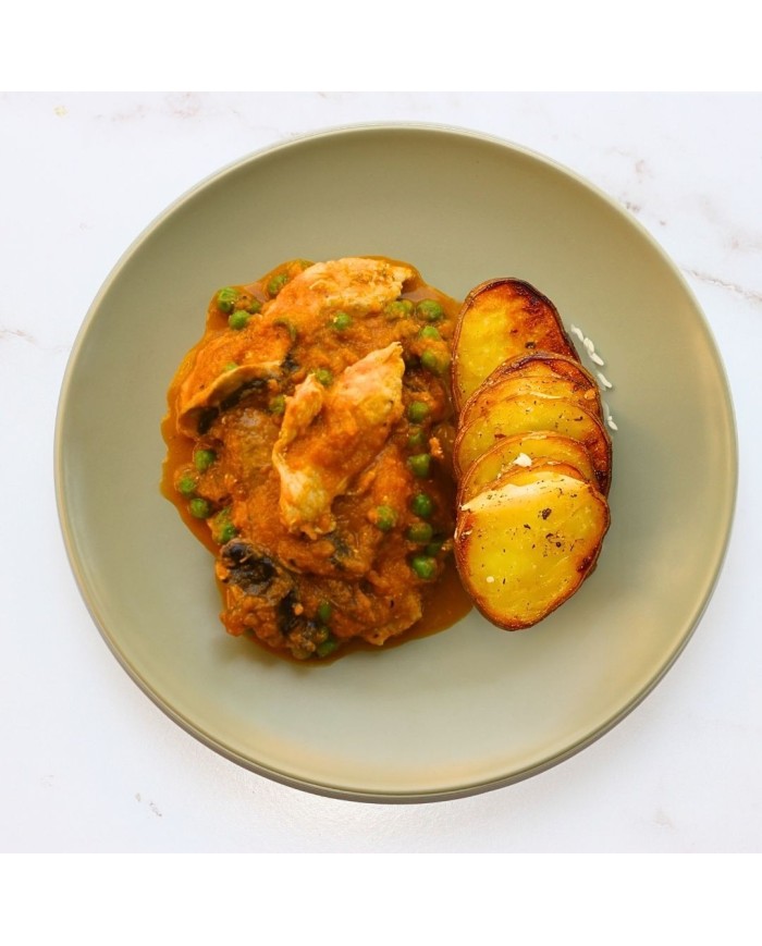 PECHUGAS A LA GARBIÑE CON PATATAS