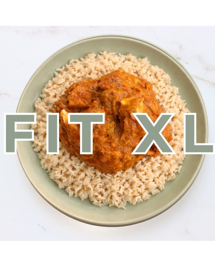 Fit XL - PECHUGAS EN SALSA DE CEBOLLA CON ARROZ INTEGRAL
