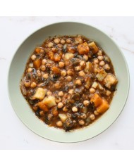 GARBANZOS ESTOFADOS CON CALABAZA