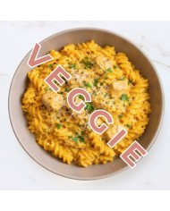 veggie FUSILIS INTEGRALES EN SALSA DE CALABAZA CON TOFU