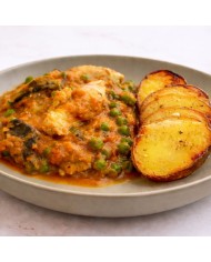 PECHUGAS A LA GARBIÑE CON PATATAS