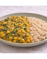 Fit XL - CURRY DE GARBANZOS CON ARROZ INTEGRAL