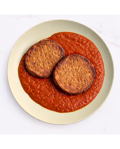 keto HAMBURGUESA DE SALMÓN CON SALSA DE TOMATE
