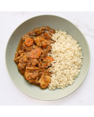 keto TAJINE DE POLLO ESPECIADO CON COLIARROZ