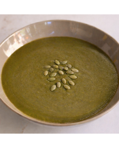 Crema de espinacas y calabacín (350 g)