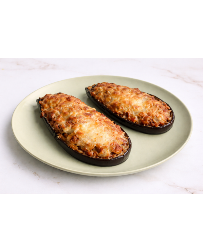 keto BERENJENA RELLENA DE ATÚN