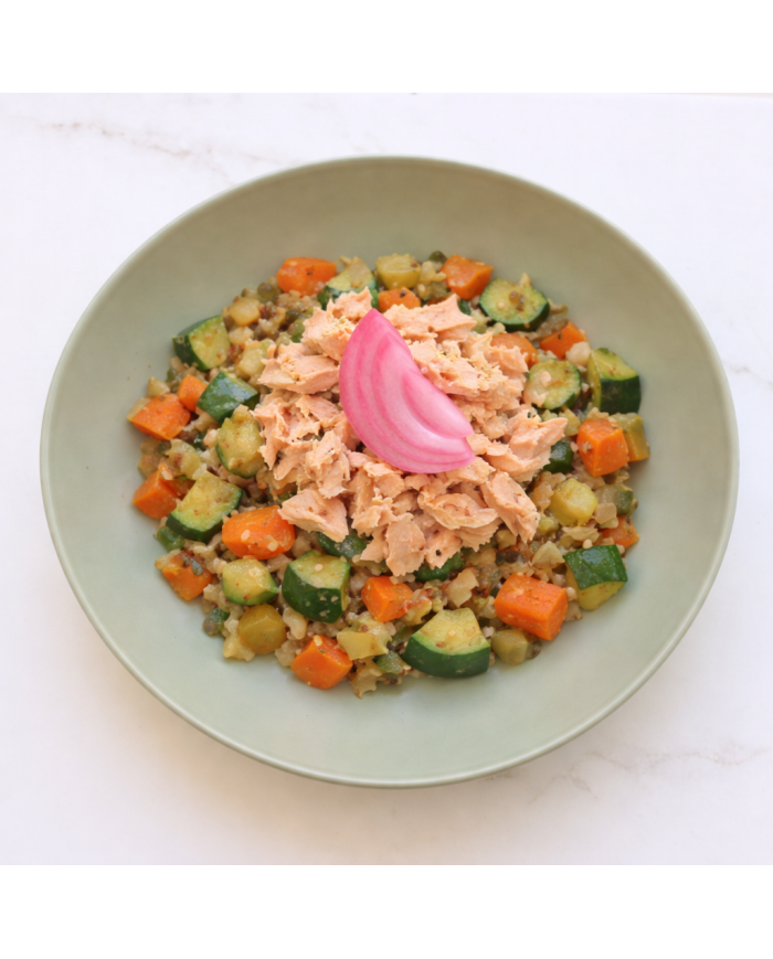 keto SALMÓN A LA NARANJA CON VERDURAS