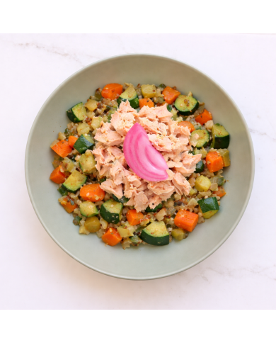 keto SALMÓN A LA NARANJA CON VERDURAS
