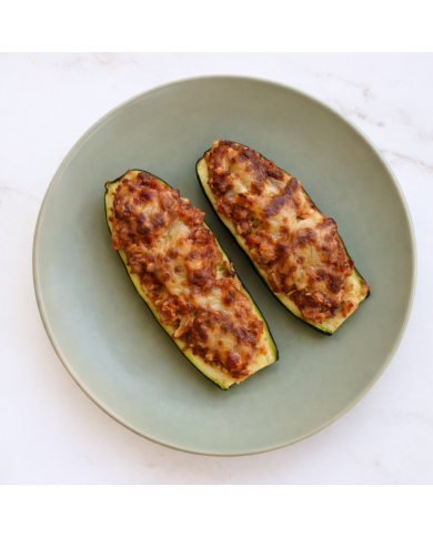 keto CALABACÍN RELLENO DE CARNE
