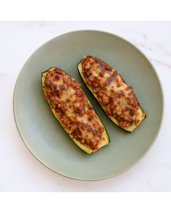 keto CALABACÍN RELLENO DE CARNE
