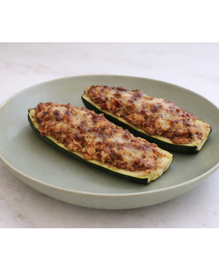 keto CALABACÍN RELLENO DE CARNE