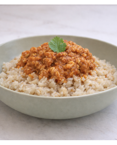 RAGÚ DE CARNE CON ARROZ INTEGRAL