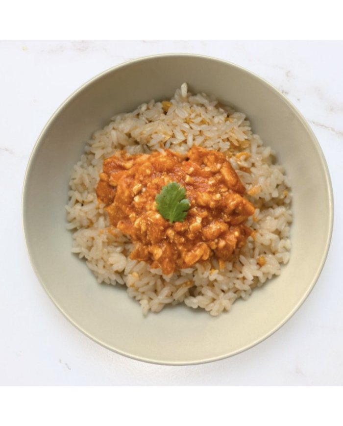 veggie RAGÚ DE SOJA TEXTURIZADA CON ARROZ INTEGRAL