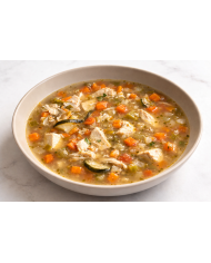 keto SOPA MINESTRONE CON POLLO