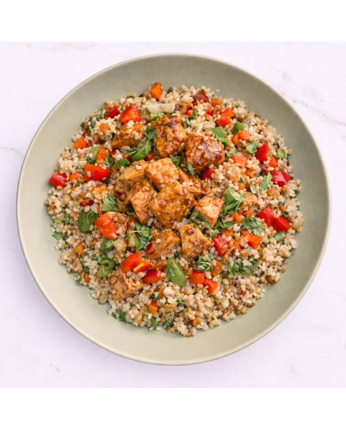 keto COLIRROZ CON VERDURAS Y POLLO THAI