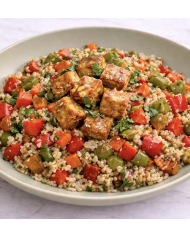 veggie ARROZ INTEGRAL CREMOSO CON TOFU THAI