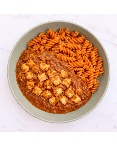 keto PECHUGAS EN SALSA CON PASTA DE LENTEJAS