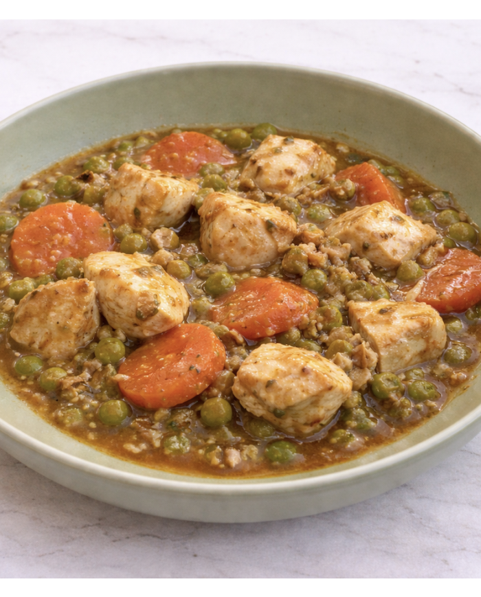 keto ESCALDUMS DE POLLO EN SALSA