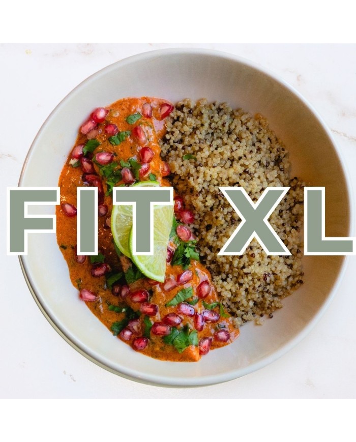 Fit XL - SALMÓN AL CURRY CON QUINOA