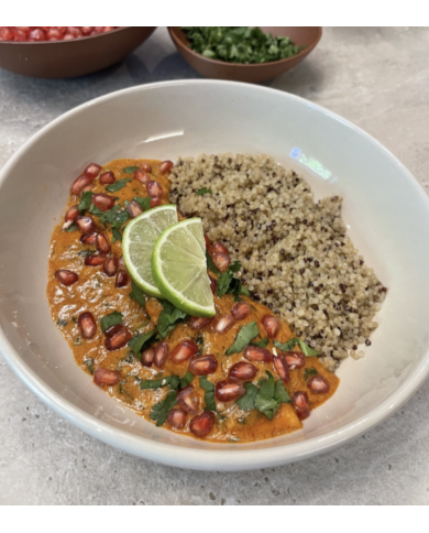 Fit XL - SALMÓN AL CURRY CON QUINOA