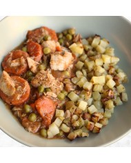 Fit XL - ESCALDUMS DE POLLO EN SALSA CON PATATITA