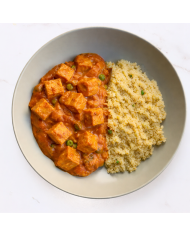 veggie TOFU EN SALSA CON COUSCOUS