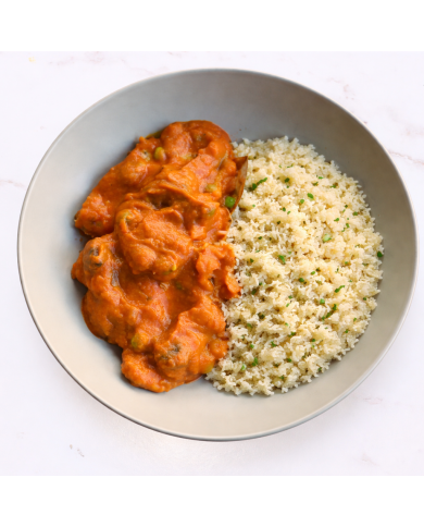 keto PECHUGAS EN SALSA CON COLIARROZ