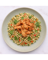 keto POLLO THAI CON TABULÉ DE COLIRROZ