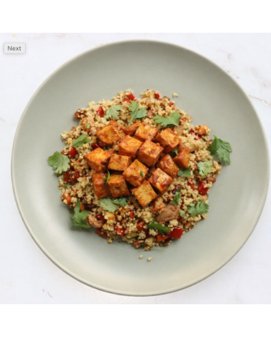 veggie TOFU THAI CON TABULÉ DE VERDURITAS