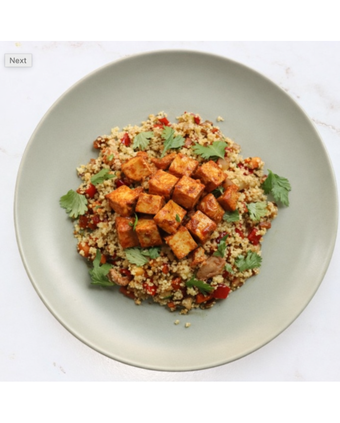 veggie TOFU THAI CON TABULÉ DE VERDURITAS