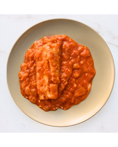 keto BACALAO EN SALSA DE TOMATE