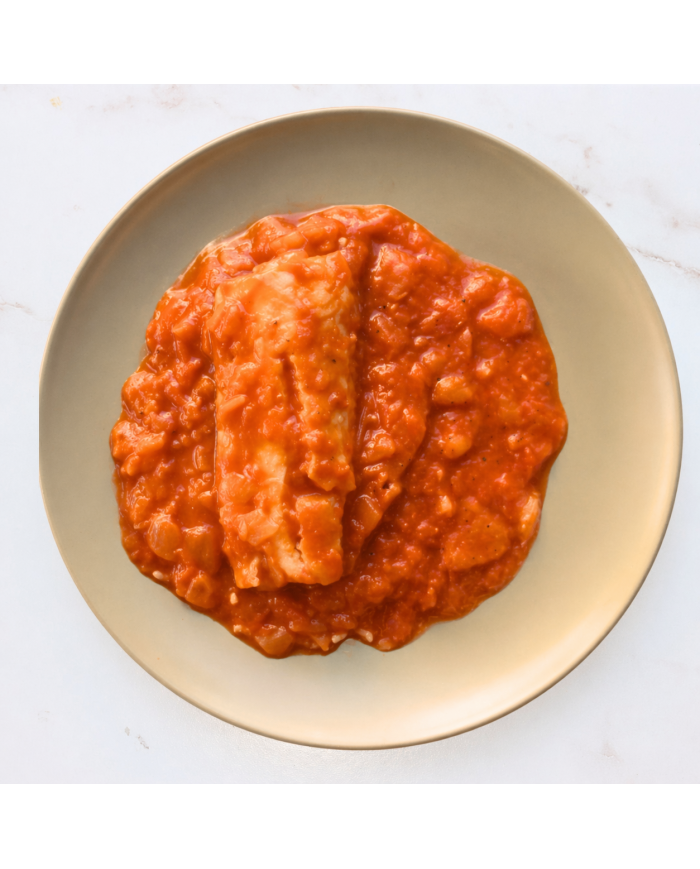keto BACALAO EN SALSA DE TOMATE