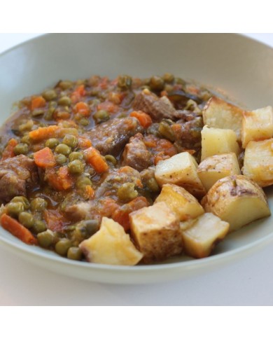 ESTOFADO DE CARNE EN SALSA CON PATATAS
