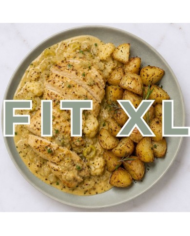 Fit XL - PECHUGAS EN SALSA DE MOSTAZA CON PATATAS