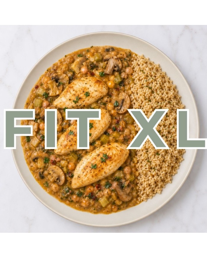 Fit XL - PECHUGAS STROGONOF CON ARROZ INTEGRAL