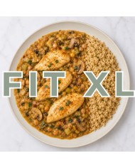 Fit XL - PECHUGAS STROGONOF CON ARROZ INTEGRAL