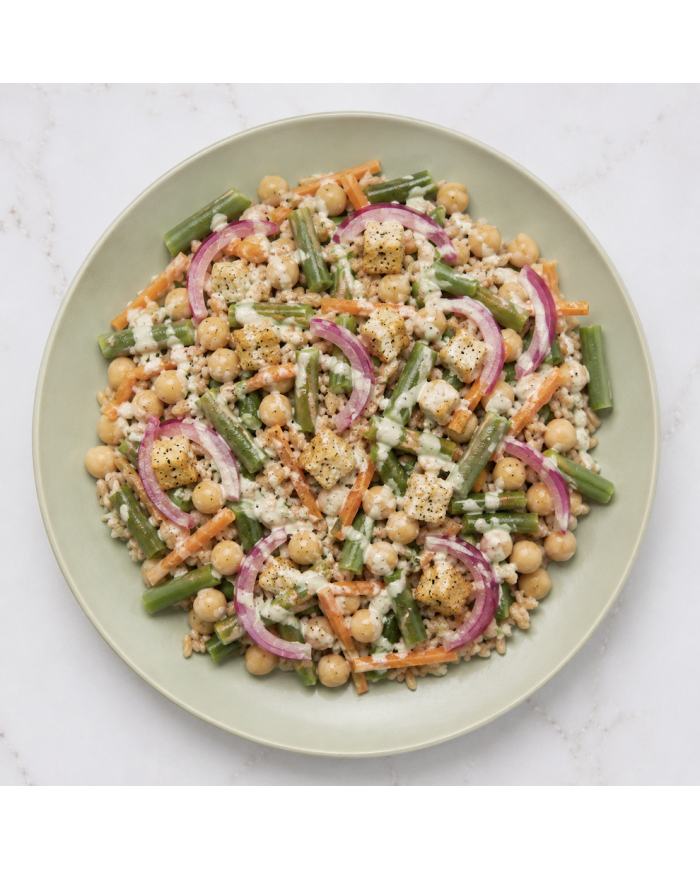 ENSALADA CESAR DE GARBANZOS