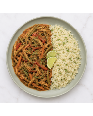 keto COCHINITA PIBIL CON COLIARROZ