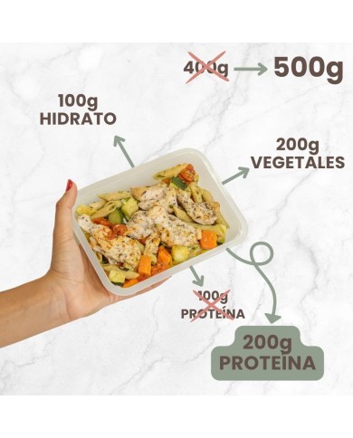 Fit XL - COCHINITA PIBIL CON ARROZ INTEGRAL