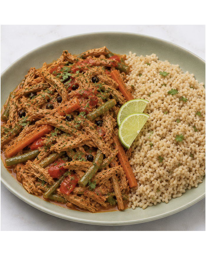 Fit XL - COCHINITA PIBIL CON ARROZ INTEGRAL