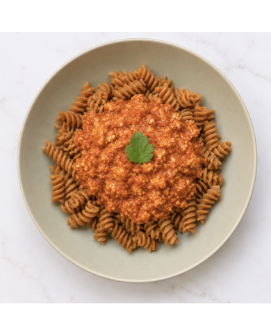 keto BOLOÑESA CON PASTA DE LENTEJAS