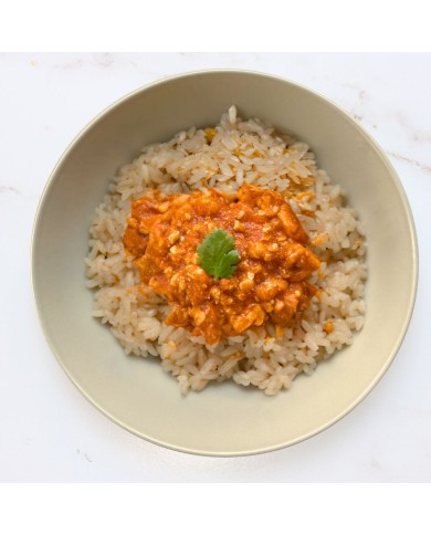 RAGÚ DE CARNE CON ARROZ INTEGRAL