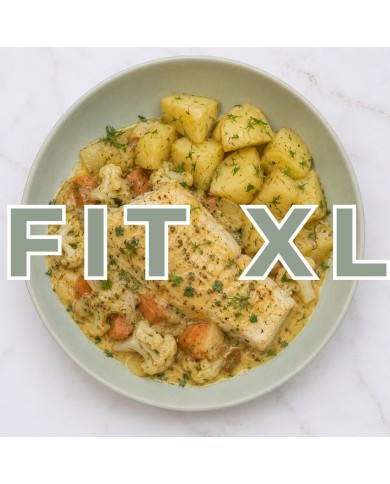 Fit XL - CARBONERO EN SALSA DE MOSTAZA CON PATATAS