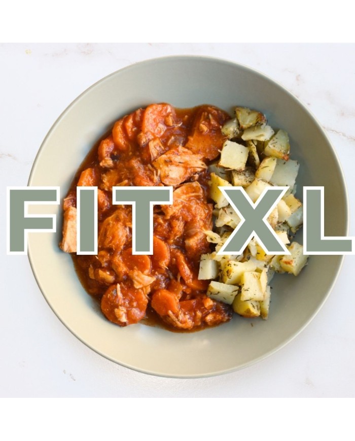 Fit XL - PECHUGAS A LA CEBOLLA CON PATATAS